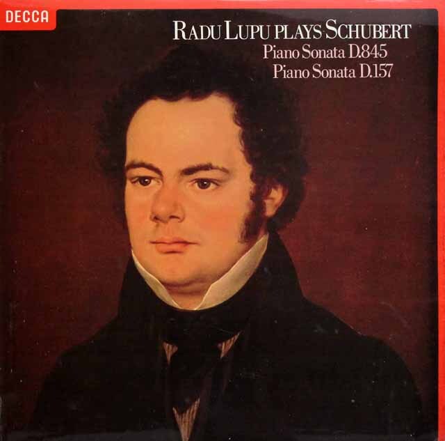 【オリジナル盤】　ルプーのシューベルト/ピアノソナタ第16、1番　英DECCA　3415　LP レコード