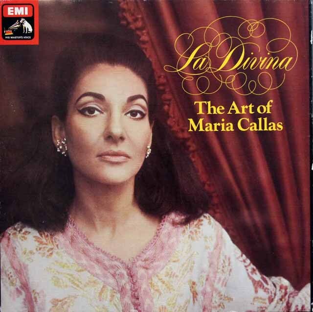 La Divina　マリア・カラスの芸術　英EMI　3415　LP レコード