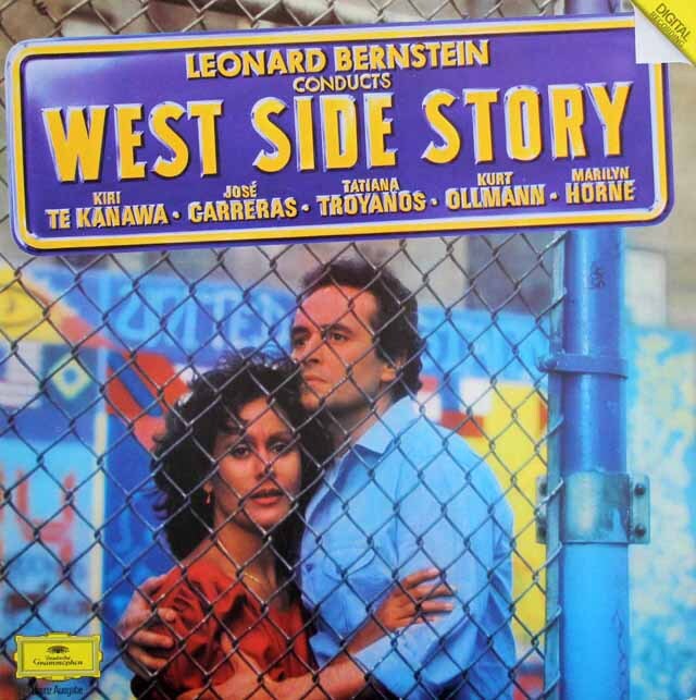 バーンスタインの自作自演/「ウエスト・サイド・ストーリー」 独ETERNA 3897 LP レコード