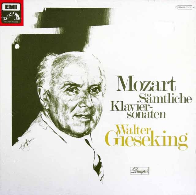 【未開封】　ギーゼキングのモーツァルト/ピアノソナタ全集  　独EMI　3416　LP レコード