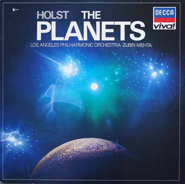 メータのホルスト/「惑星」　独DECCA　3417　LP レコード