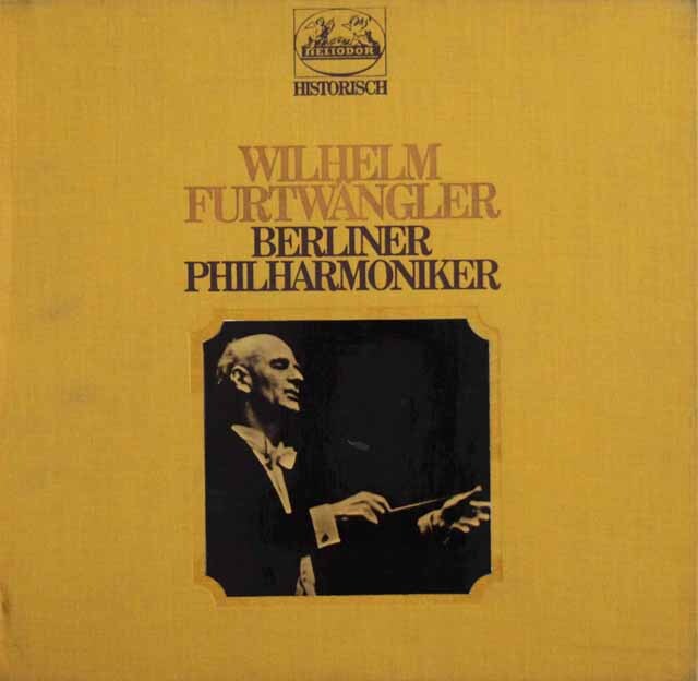 フルトヴェングラー、ベルリンフィル　名演奏集　独HELIODOR　3417　LP レコード