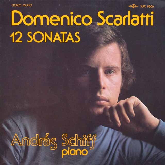 シフのスカルラッティ/12のソナタ集　ハンガリーHungaroton　3418　LP レコード