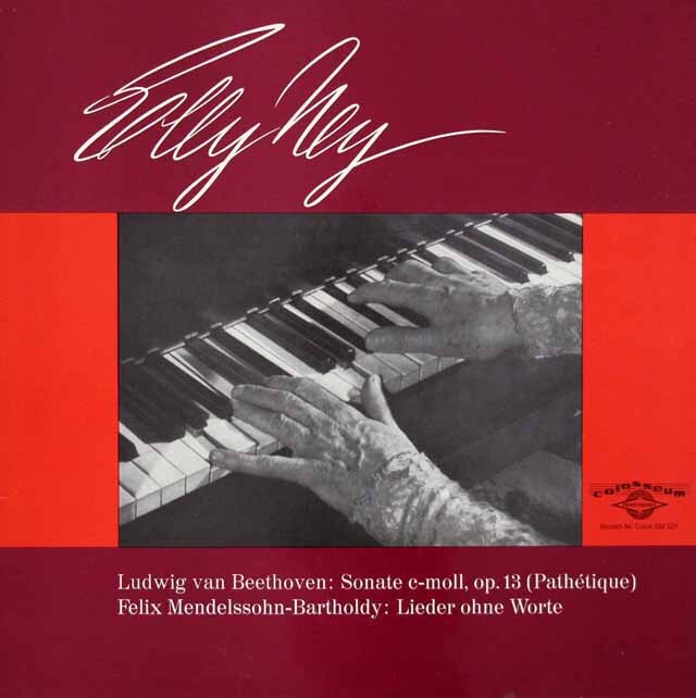 ナイのベートーヴェン/ピアノ・ソナタ第8番「悲愴」ほか　独colosseum　3418　LP レコード