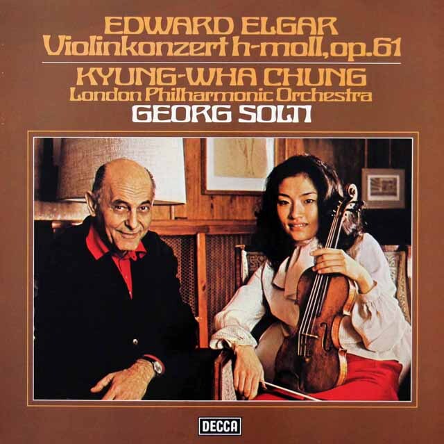 LP レコード ショルティ、チョンのエルガー/ヴァイオリン協奏曲 LP レコード ショルティ、チョンのエルガー/ヴァイオリン協奏曲