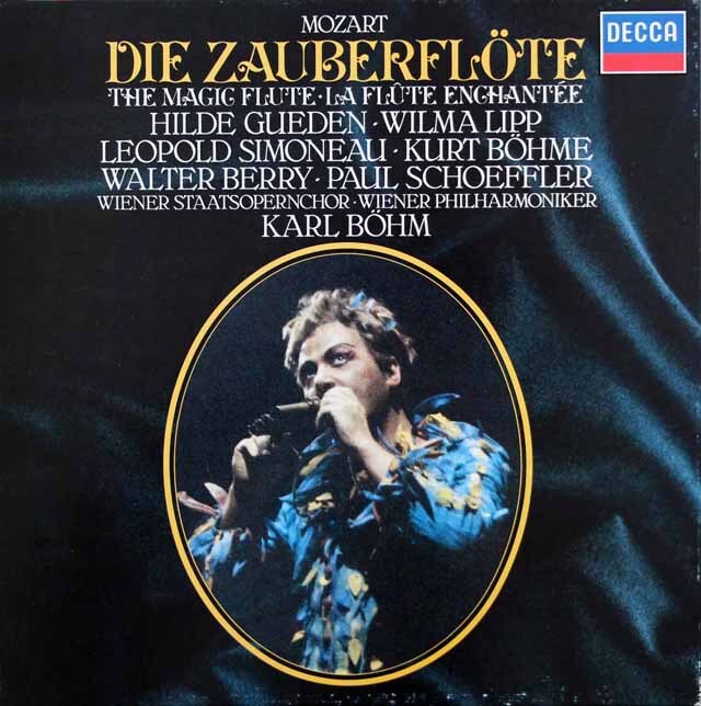 ベームのモーツァルト/「魔笛」全曲　蘭DECCA　3421　LP レコード