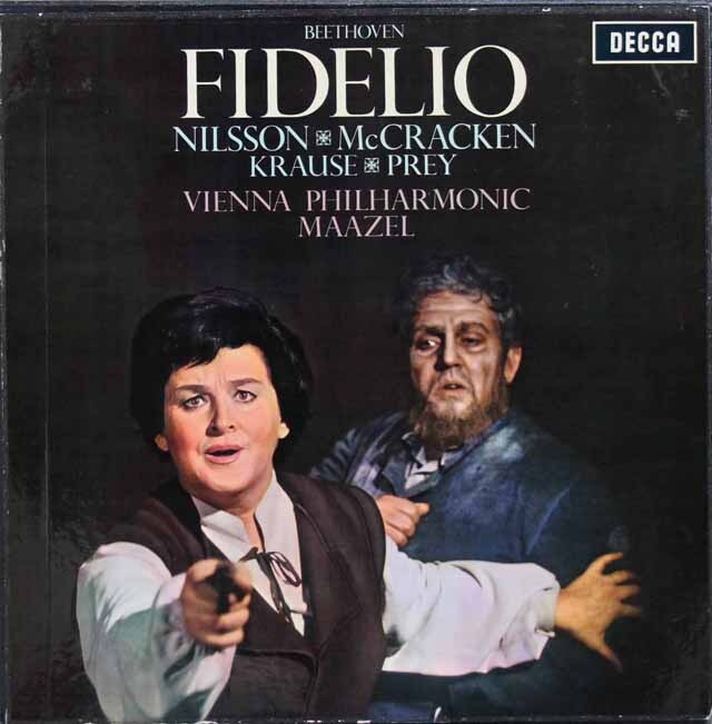 【オリジナル盤】　マゼールのベートーヴェン/「フィデリオ」　英DECCA　3421　LP レコード