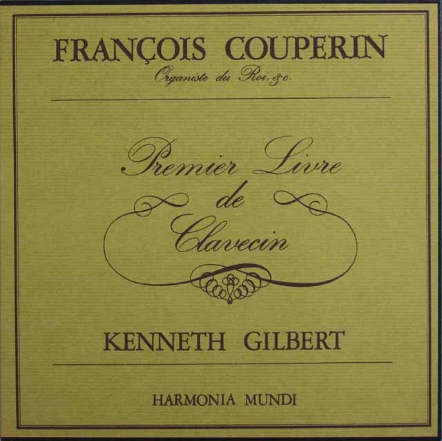 ギルバートのクープラン/クラヴサン曲集第1集　仏HM　3426　LP レコード