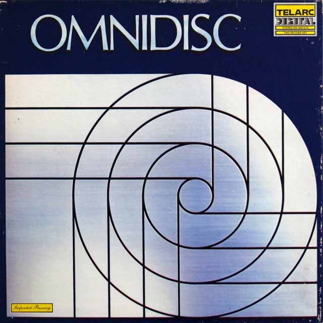 テラークのオムニディスク（OMNIDISC）　★長岡鉄男の外盤A級セレクション1巻100掲載盤　独TELARC　3427　LP レコード