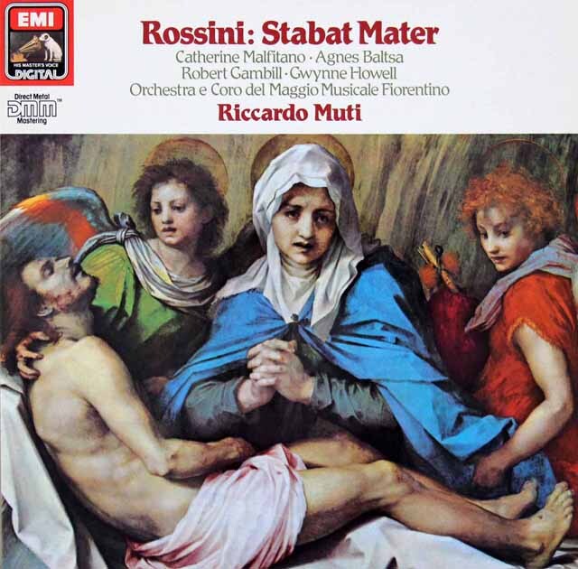 ムーティのロッシーニ/「スターバト・マーテル」　独EMI　3428　LP レコード