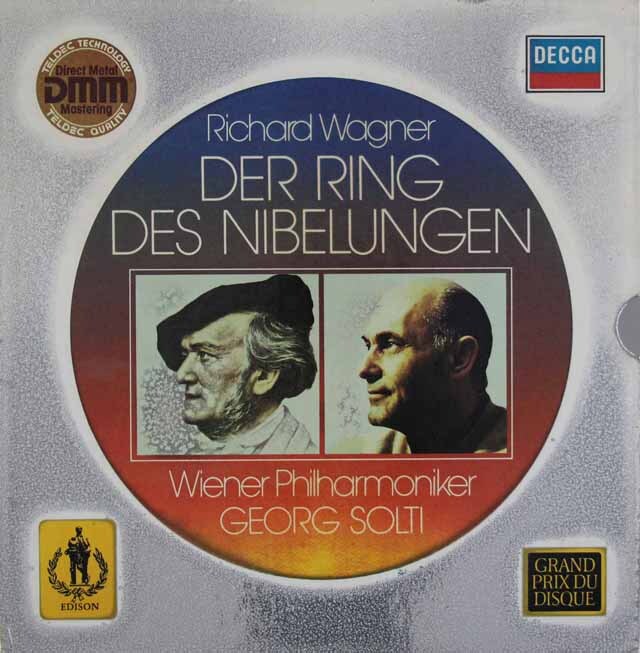 【特価】ショルティのワーグナー/「ニーベルングの指環」全曲　独DECCA　3430　LP レコード