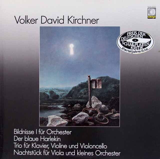 ケーラーのキルヒナー/管弦楽のための肖像 第1番ほか　★長岡鉄男の外盤A級セレクション第3巻296掲載盤　独wergo　3432　LP レコード