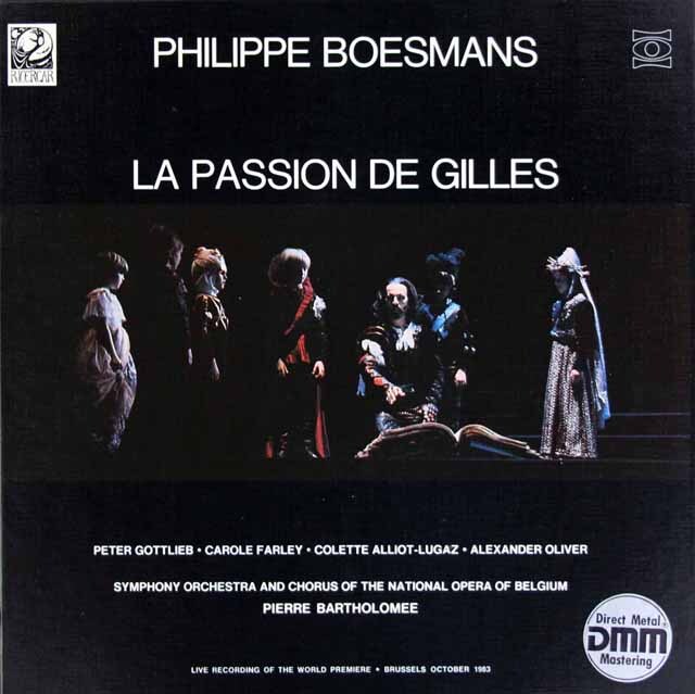 バルトロメーのボースマンス/「ジルの受難」　★長岡鉄男の外盤A級セレクション第3巻280掲載盤　ベルギーRICERCAR　3432　LP レコード