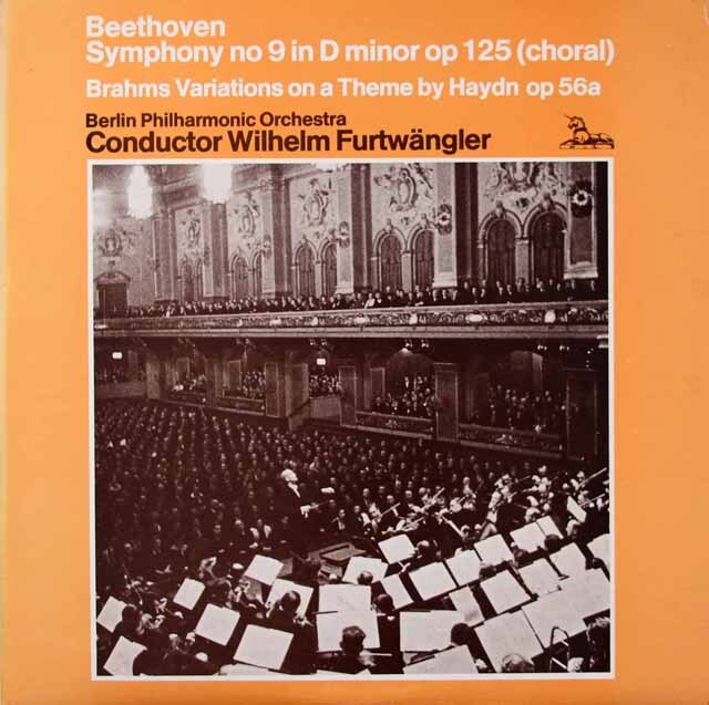 LP レコード フルトヴェングラーのベートーヴェン/交響曲第9番「合唱