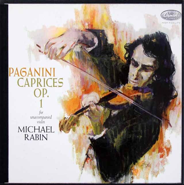 【オリジナル盤】　レビンのパガニーニ/24のカプリス　米Capitol　3813　LP レコード