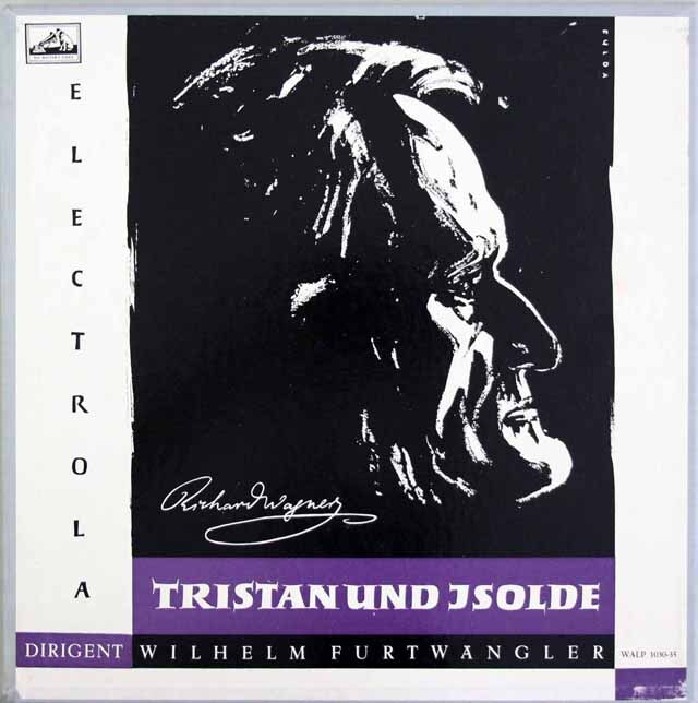 フルトヴェングラーのワーグナー/楽劇「トリスタンとイゾルデ」全曲　独ELECTROLA　3433　LP レコード