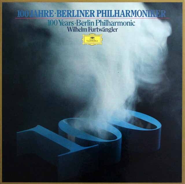 「ベルリン・フィルハーモニーの100年」　フルトヴェングラー編　独DGG　3434　LP レコード