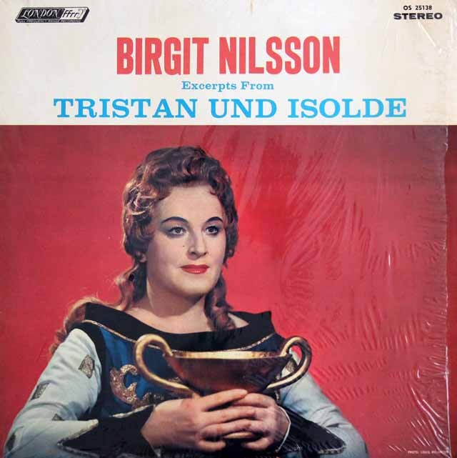 ニルソン、クナッパーツブッシュのワーグナー/「トリスタンとイゾルデ」抜粋　英LONDON　3437　LP レコード