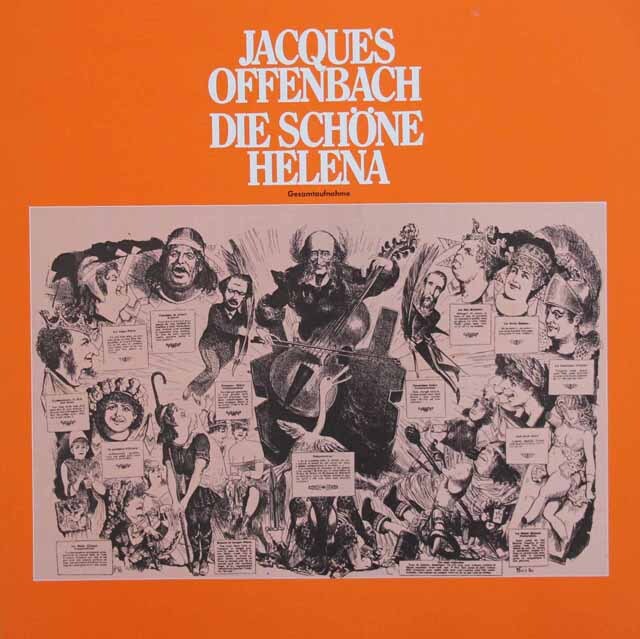 LP レコード ローテンベルガー、マッテスらのオッフェンバック/喜歌劇