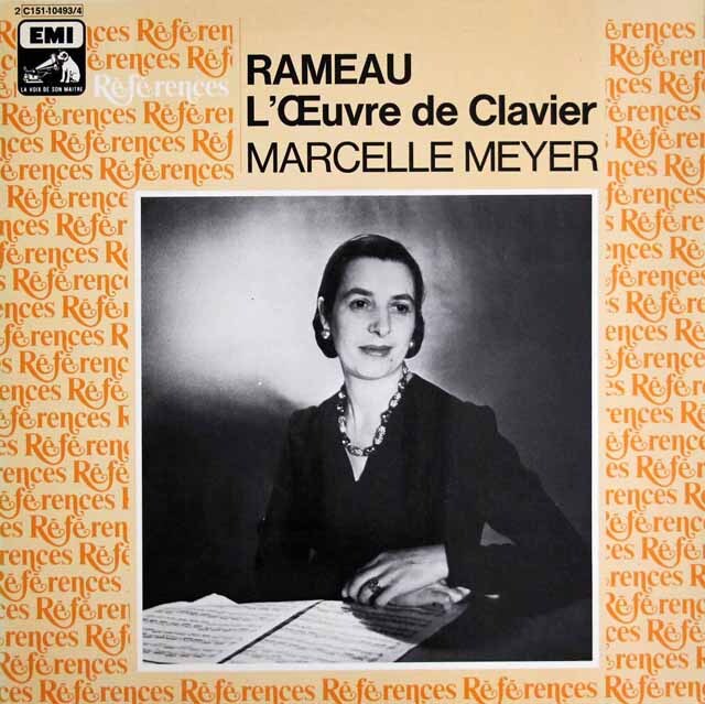 メイエルのラモー/クラヴサン曲集　仏EMI(VSM)　3441　LP レコード