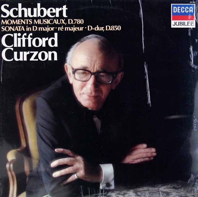 【未開封】　カーゾンのシューベルト/楽興の時、ピアノソナタ第17番　DECCA　3501　LP レコード