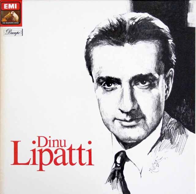 リパッティの独奏曲、協奏曲EMI録音全集　独EMI　3506　LP レコード