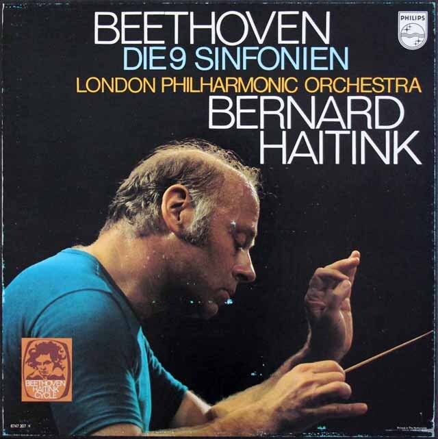 ハイティンクのベートーヴェン/交響曲全集　蘭PHILIPS　3507　LP レコード