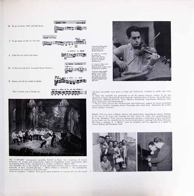 LP レコード モノラル アーヨ、イ・ムジチ合奏団のヴィヴァルディ