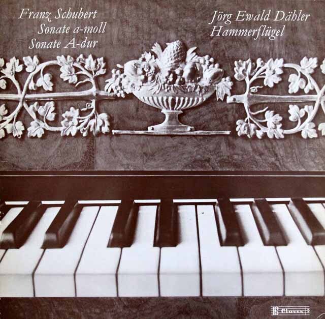 デーラーのシューベルト/ピアノソナタ第4、13番　スイスCLAVES　3508　LP レコード