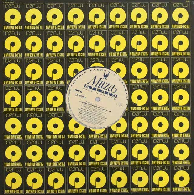 アルゲリッチ、コルトのシューマン/ピアノ協奏曲ほか　ポーランドMuza　3508　LP レコード