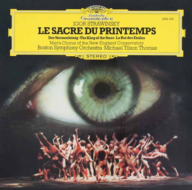 LP レコード ティルソン・トーマスのストラヴィンスキー/「春の