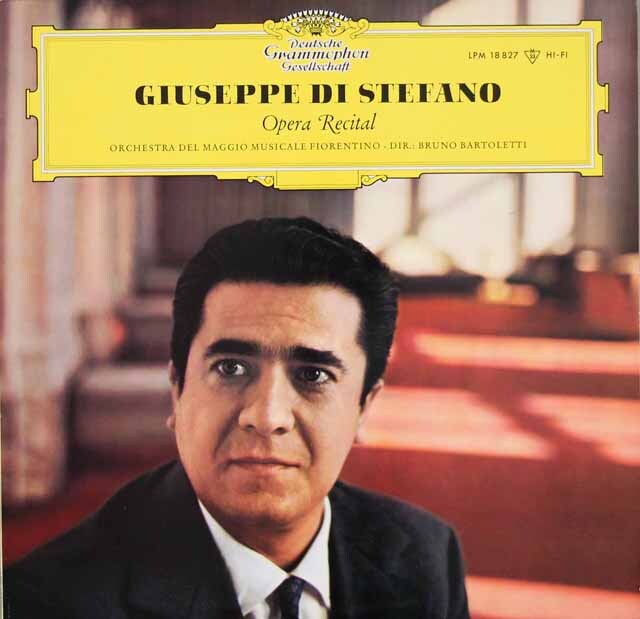 【モノラル】　ステファーノ/オペラ・リサイタル　独DGG　3514　LP レコード