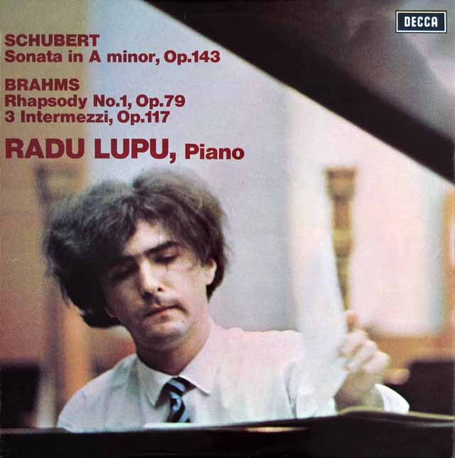 LP レコード オリジナル盤 ルプーのシューベルト/ピアノソナタ14番ほか 