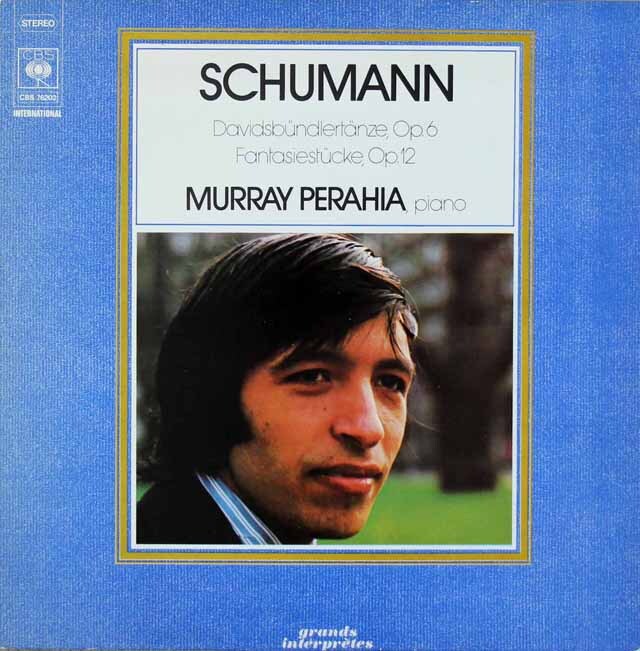 ペライアのシューマン/ダヴィット同盟舞曲集ほか  独CBS  3515　LP レコード