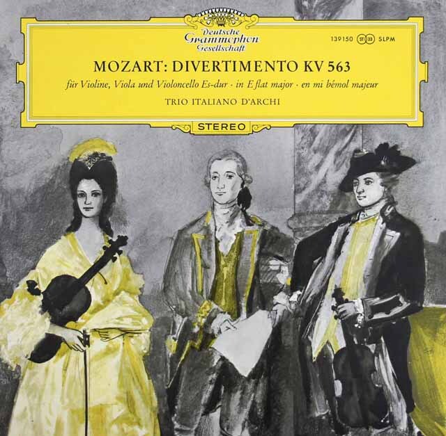 LP レコード 日本未発売 グッリ、ジョランナらイタリア弦楽三重奏団の