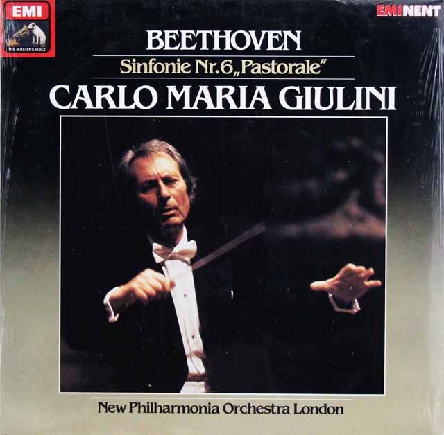 【未開封】　ジュリーニのベートーヴェン/交響曲第6番「田園」ほか　独EMI　3519　LP レコード