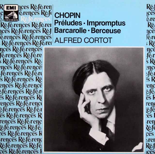 コルトーのショパン/「24の前奏曲集」ほか　仏EMI（VSM）　3519　LP レコード