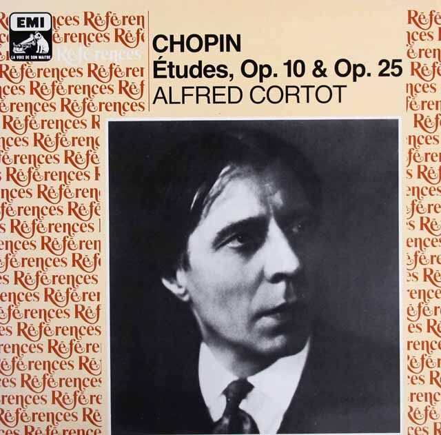 コルトーのショパン/エチュード作品10&25　仏EMI(VSM)　3520　LP レコード