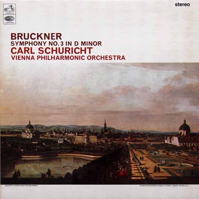 【オリジナル盤】　シューリヒトのブルックナー/交響曲第3番　英EMI　3521　LP レコード