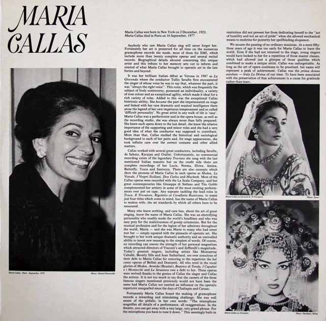 新品◇マリア・カラス/オペラ・アリア集◇6CD