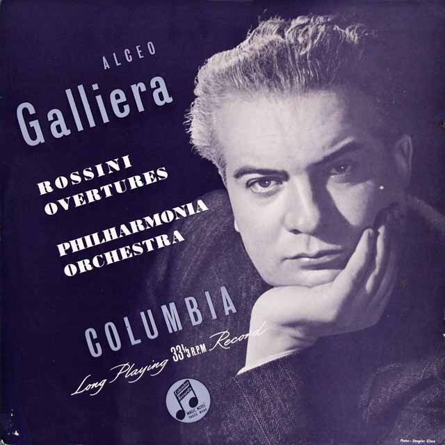 ガリエラのロッシーニ/「ウィリアム・テル」ほか序曲集　英Columbia　3525　LP レコード