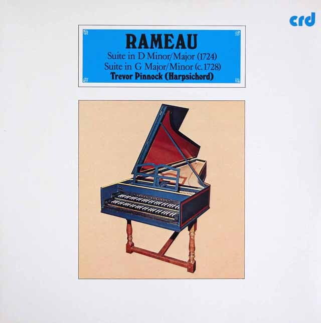 ピノックのラモー/クラウザン組曲 ニ短調/長調、ト長調/短調　英crd　3529　LP レコード