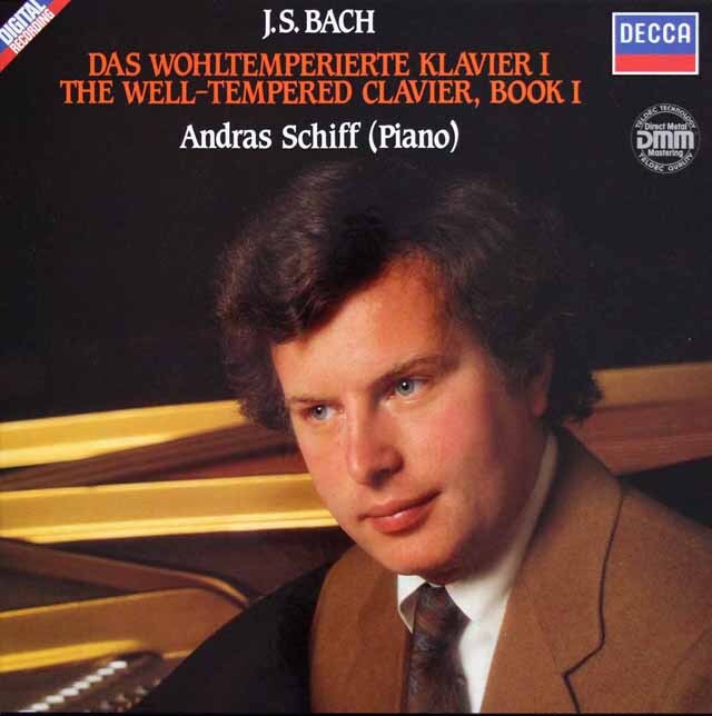シフのバッハ/平均律クラヴィーア曲集 第1巻　独DECCA　3538　LP レコード