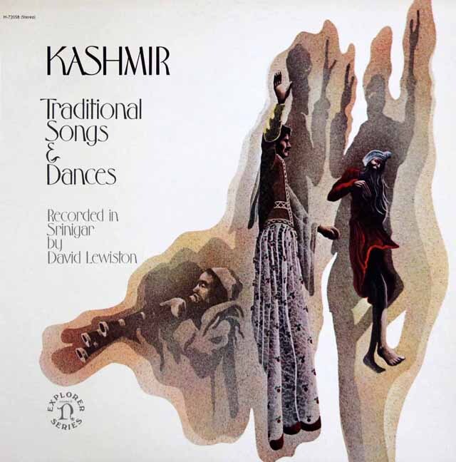 カシミールの伝統的な歌と踊り　米nonesuch　3539　LP レコード