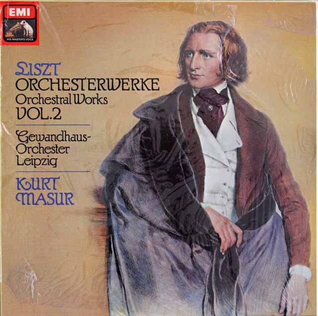 【未開封】　マズアのリスト/管弦楽曲集　独EMI　3539　LP レコード