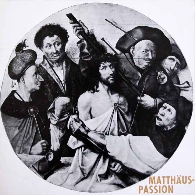 クレンペラーのバッハ/「マタイ受難曲」 ★長岡鉄男の外盤A級セレクション第2巻131 掲載盤 独ELECTROLA 3539 LP レコード