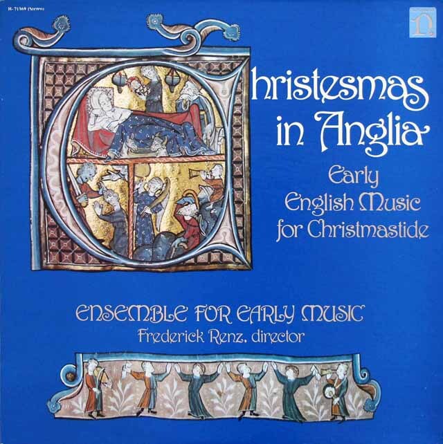 レンツの「イギリスのクリスマス」　米nonesuch　3540　LP レコード