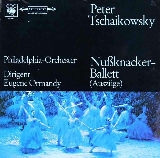 オーマンディのチャイコフスキー/「くるみ割り人形」抜粋　独CBS　3541　LP レコード