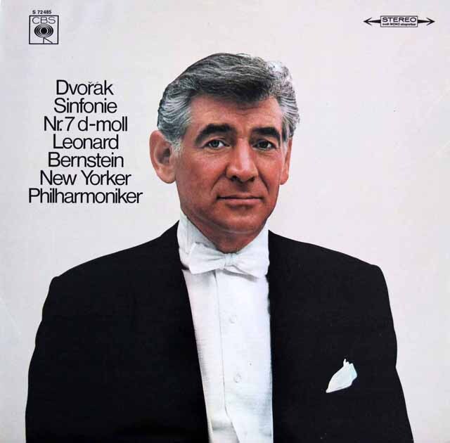 バーンスタインのドヴォルザーク/交響曲第7番　独CBS　3601　LP レコード