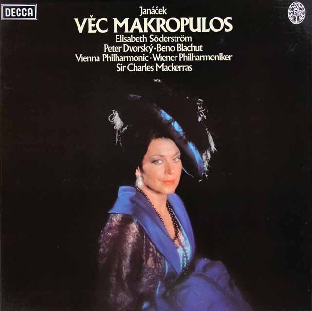 マッケラスのヤナーチェク/「マクロプーロス事件」全曲　英DECCA　3601　LP レコード